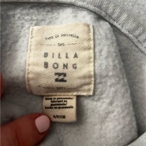 Billabong Light blue hoodie!